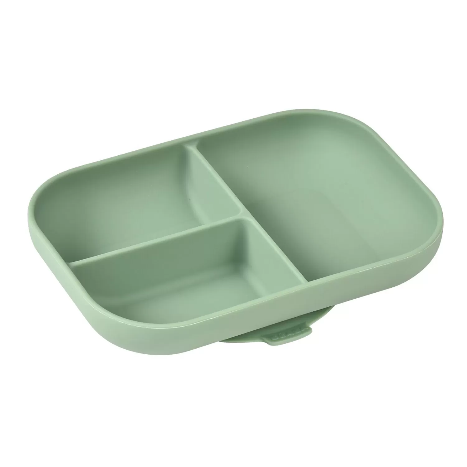 Couverts Vaisselle Et Bavoirs | BÉABA Assiette compartimentée silicone Vert sauge Blue