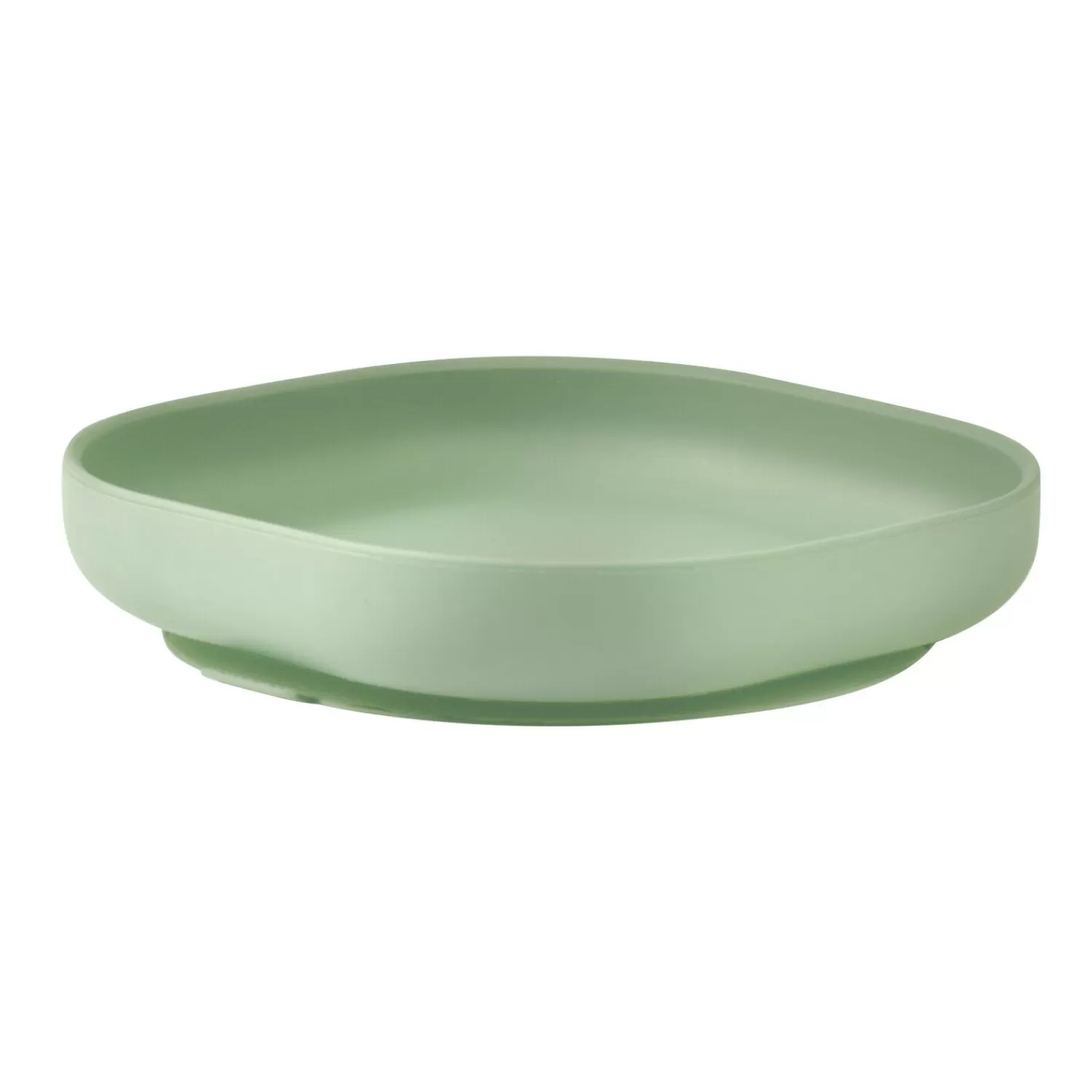 Couverts Vaisselle Et Bavoirs | BÉABA Assiette silicone ventouse Vert sauge Lightblue