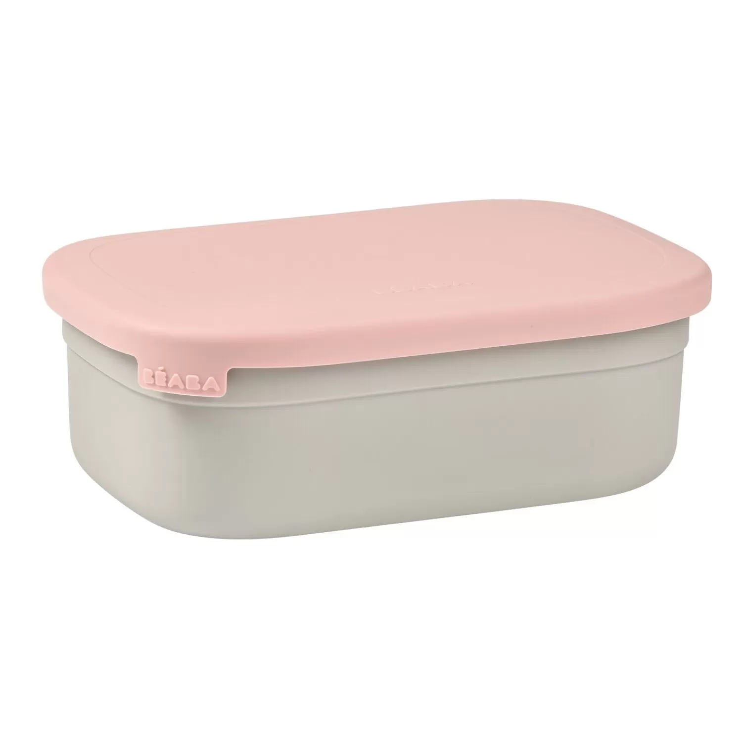 Couverts Vaisselle Et Bavoirs | Goûter Sain | BÉABA Boîte repas inox Rose poudré Velvetg/drose