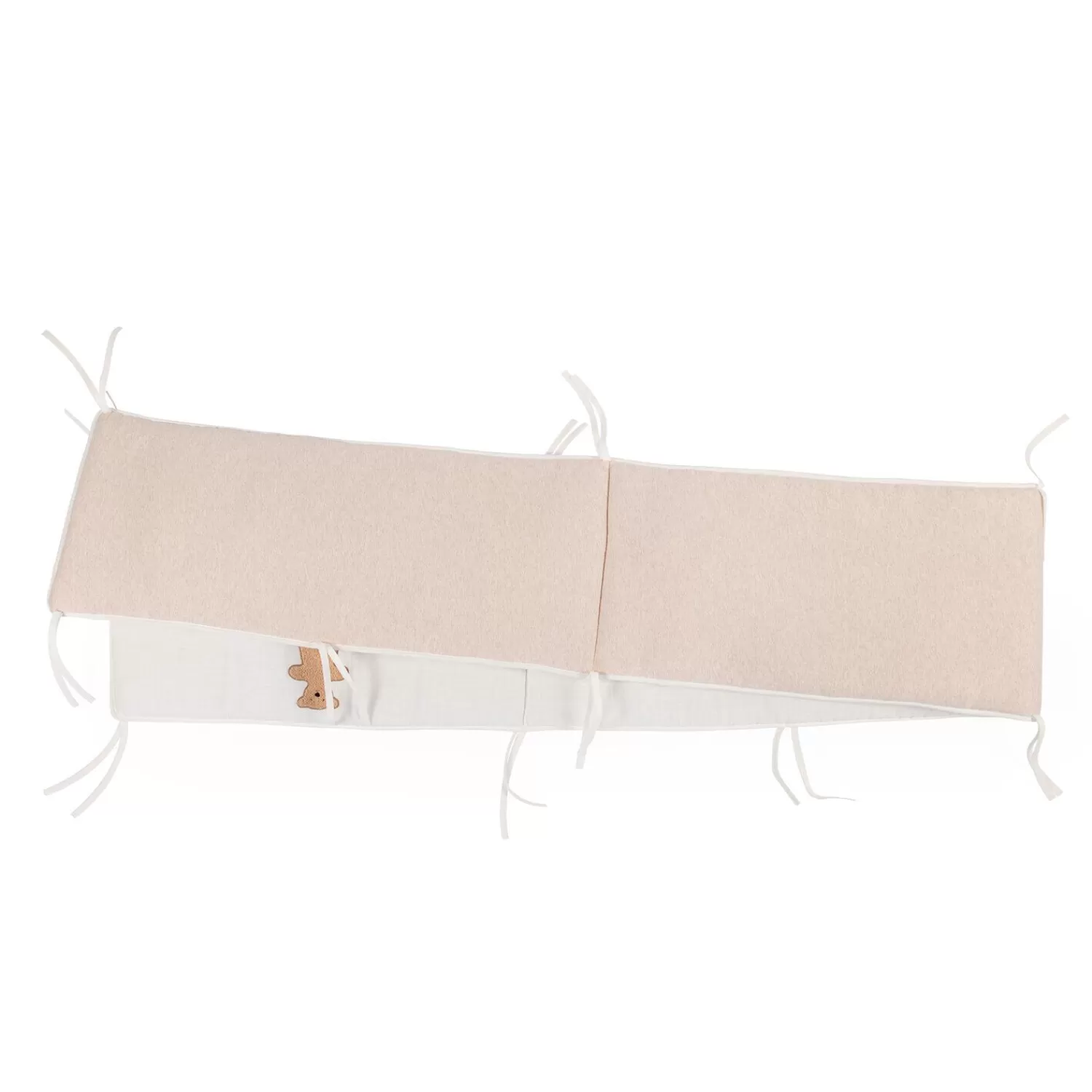 Parcs Bébé Et Accessoires | BÉABA Contour De Parc - 35x340 Cm - Jersey Melange / Muslin Beige