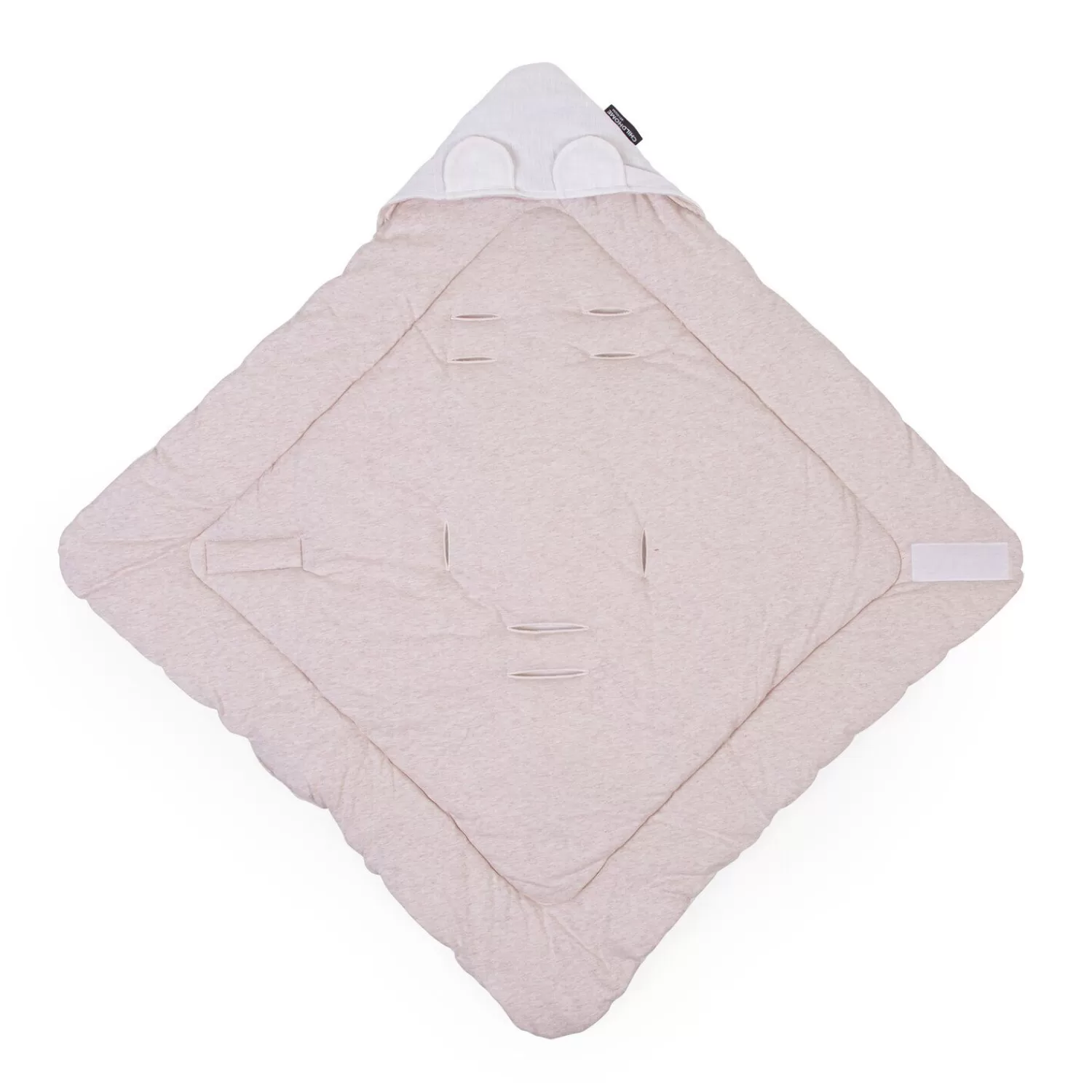 Accessoires De Lit | Linges De Lit | BÉABA Couverture Enveloppante Universelle - 75x75 Cm - Jersey Mela Beige