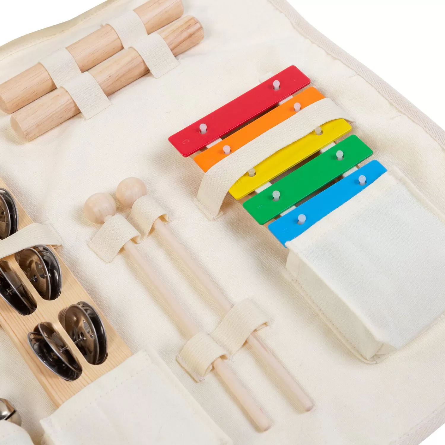 Jouets | BÉABA Ensemble de 8 instruments de musique + organisateur