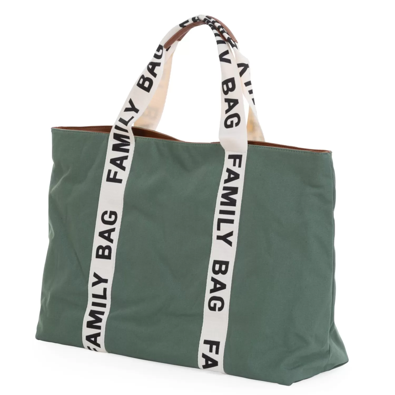 Sacs De Voyage | Sacs À Langer | BÉABA Family Bag Sac A Langer - Signature - Canvas - Vert Black