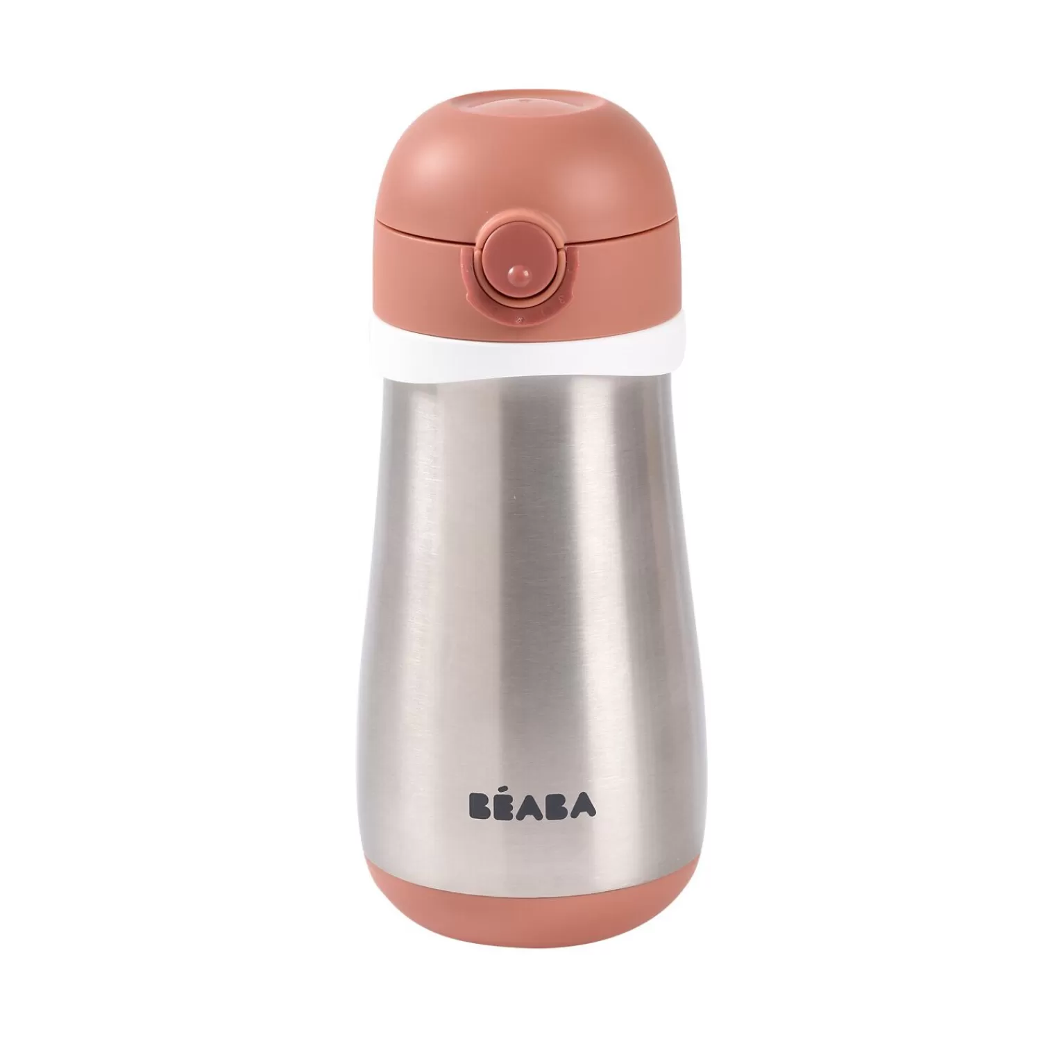 Biberons Et Accessoires | Couverts Vaisselle Et Bavoirs | BÉABA Gourde inox 350 ml Terracotta