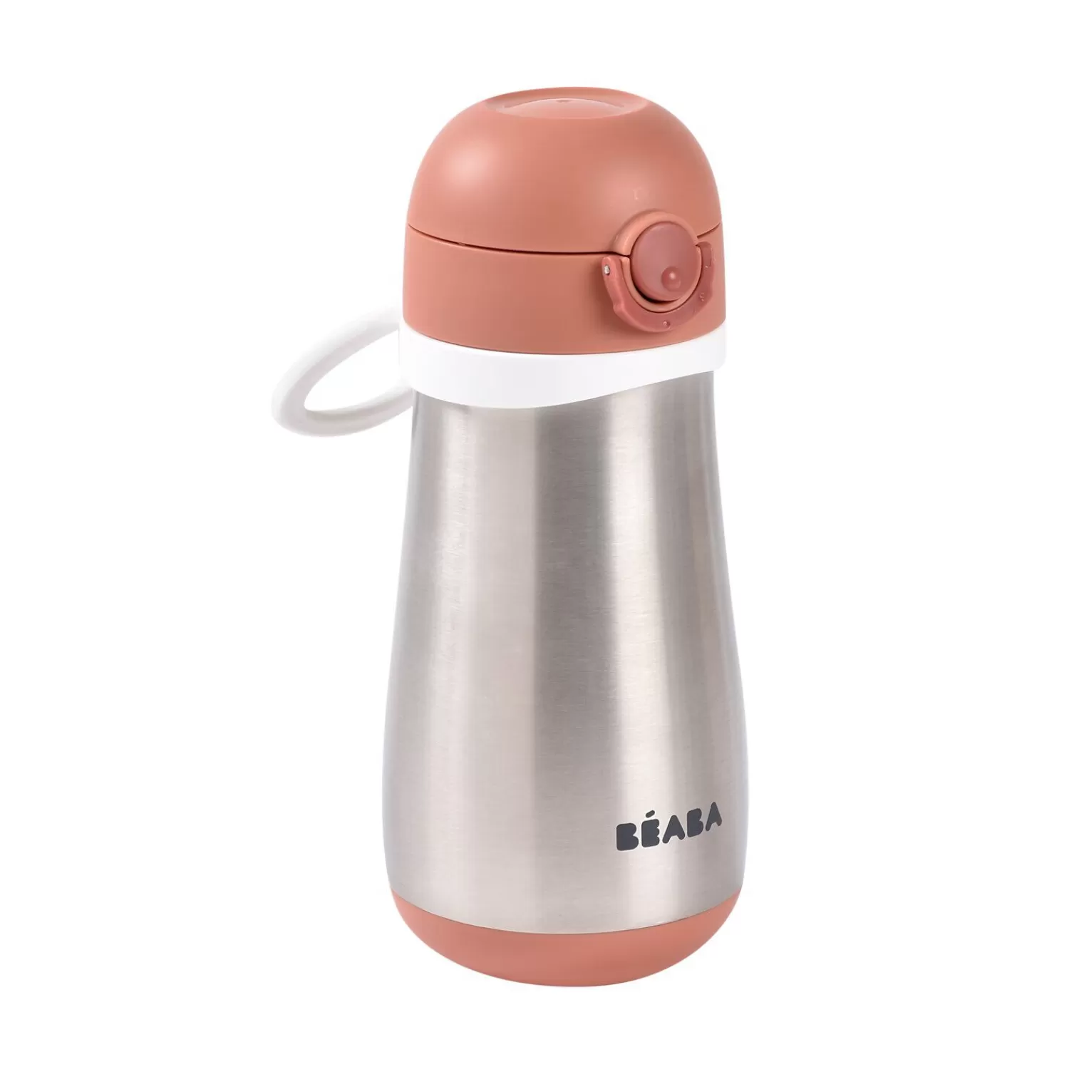 Biberons Et Accessoires | Couverts Vaisselle Et Bavoirs | BÉABA Gourde inox 350 ml Terracotta