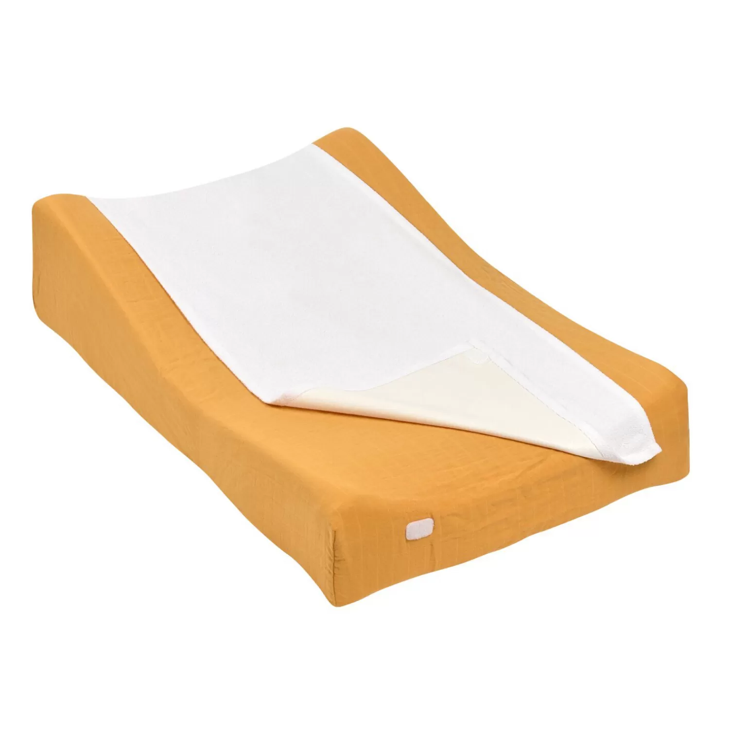 Matelas À Langer | Baignoires Et Accessoires | BÉABA Housse Sofalange® avec serviette éponge amovible Miel White