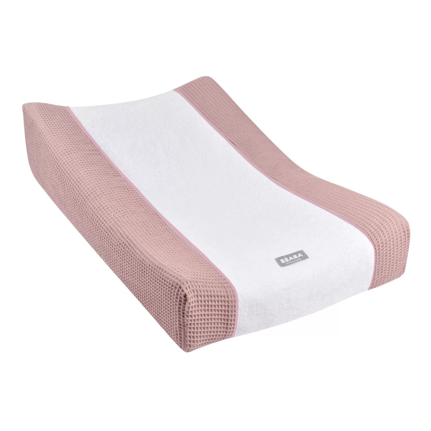 Matelas À Langer | Baignoires Et Accessoires | BÉABA Housse Sofalange® Vieux rose White