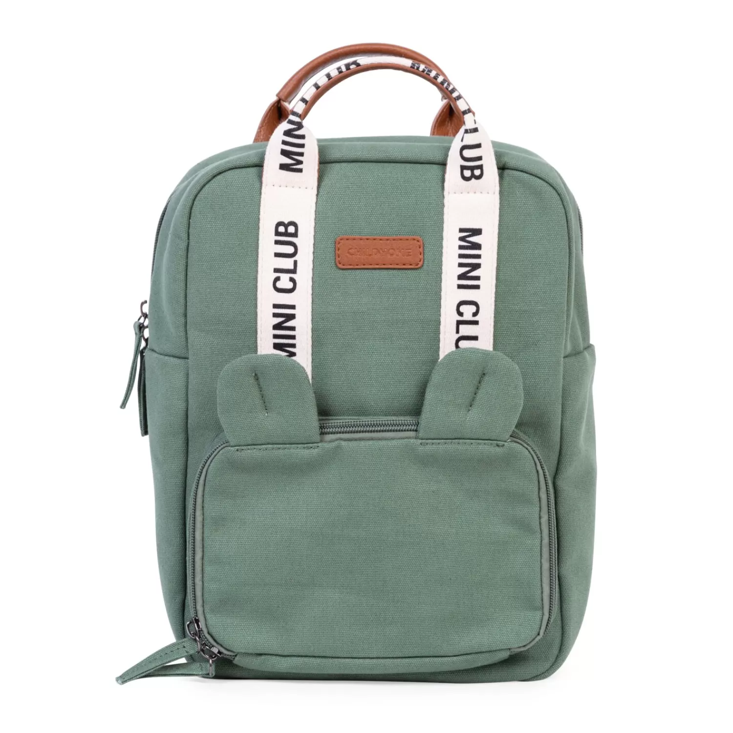 Sacs À Dos Enfant | BÉABA Mini Club Sac a dos Enfant - Signature - Canvas - Vert Green