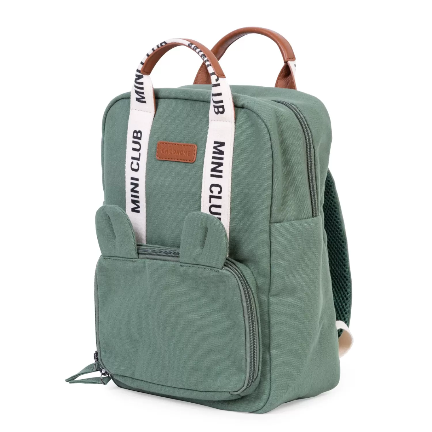 Sacs À Dos Enfant | BÉABA Mini Club Sac a dos Enfant - Signature - Canvas - Vert Green