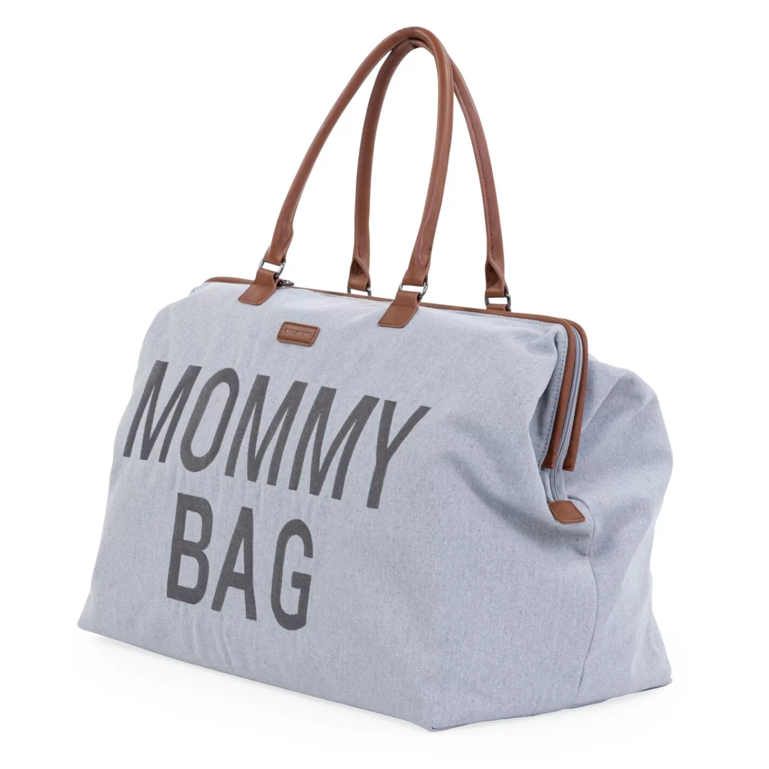 Sacs À Langer | Sacs De Voyage | BÉABA Mommy Bag ® Sac A Langer - Canvas - Gris Black/gold