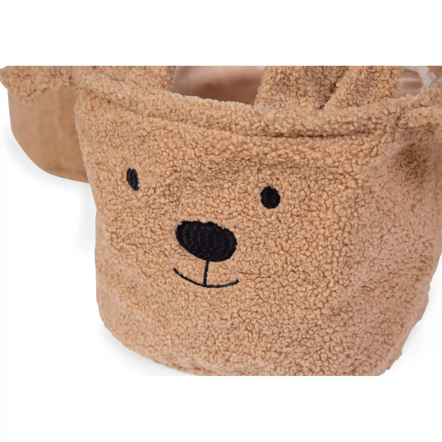 Paniers De Rangement | BÉABA Panier De Rangement - 25x20x20 Cm - Teddy - Brun Beige