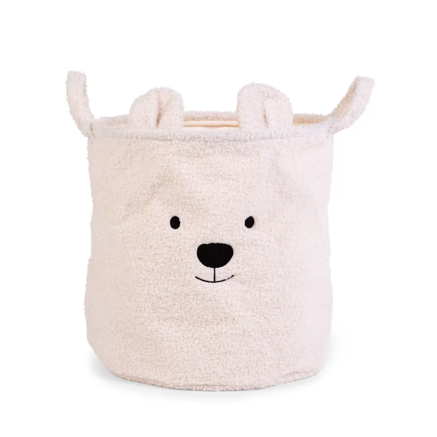 Paniers De Rangement | BÉABA Panier De Rangement - 40x40x40 Cm - Teddy - Ecru Beige