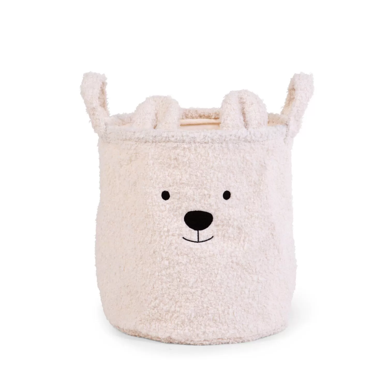 Paniers De Rangement | BÉABA Panier De Rangement - 30x30x30 Cm - Teddy - Ecru Beige