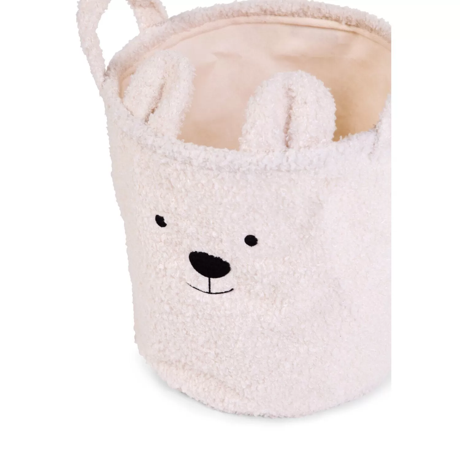 Paniers De Rangement | BÉABA Panier De Rangement - 40x40x40 Cm - Teddy - Ecru Beige