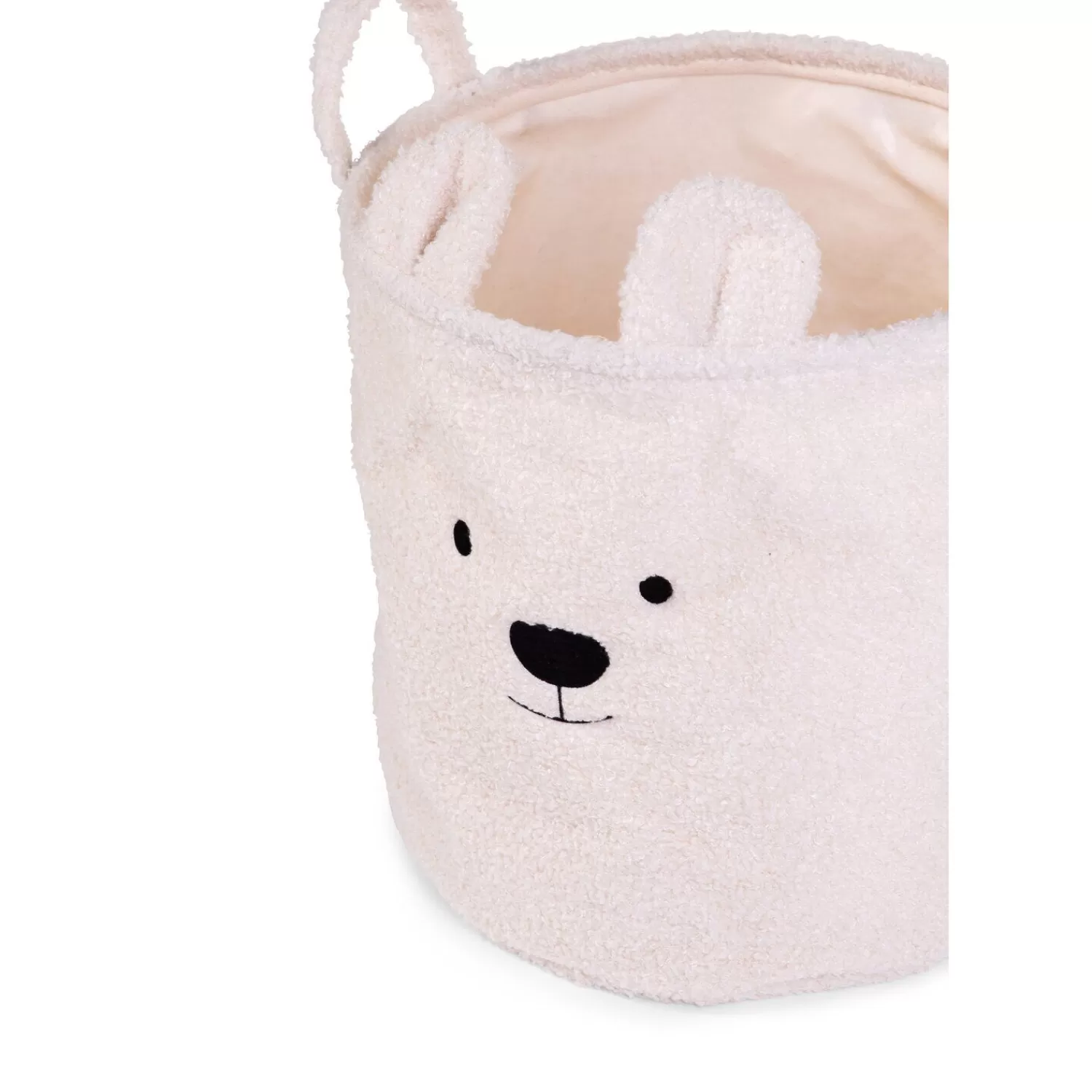 Paniers De Rangement | BÉABA Panier De Rangement - 30x30x30 Cm - Teddy - Ecru Beige