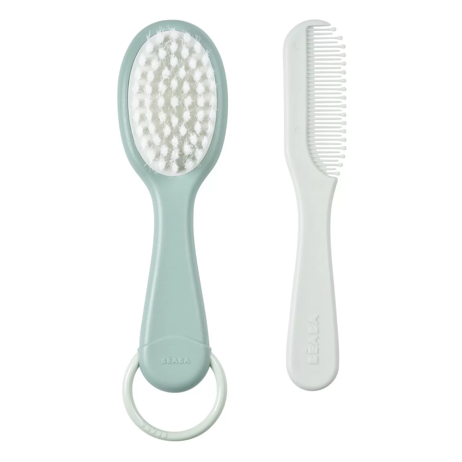 Accessoires De Toilette | BÉABA Peigne et brosse Bleu vert Greenblue