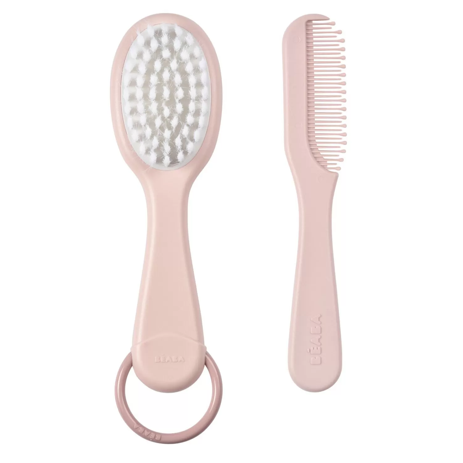 Accessoires De Toilette | BÉABA Peigne et brosse Vieux rose Greenblue