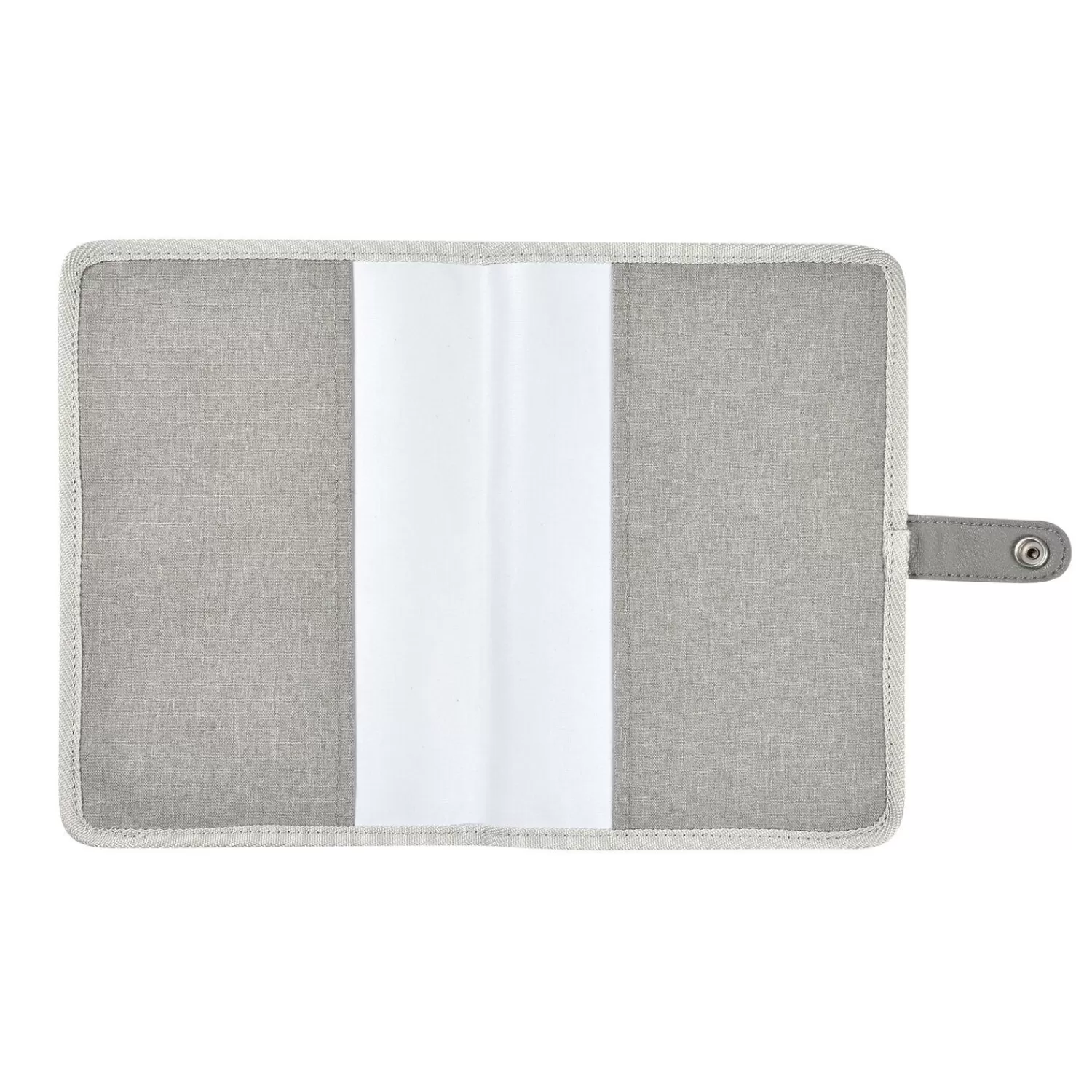 Accessoires De Toilette | BÉABA Protège carnet de santé Gris chiné Cherryblossom