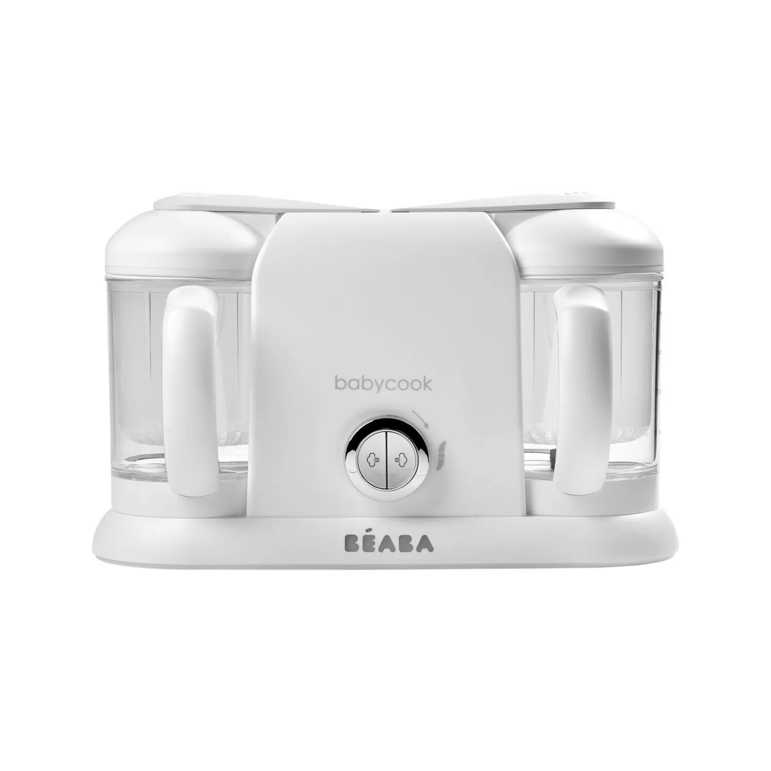 Babycook® Duo | BÉABA Robot cuiseur Babycook® Duo Blanc/Argent Whitesilver