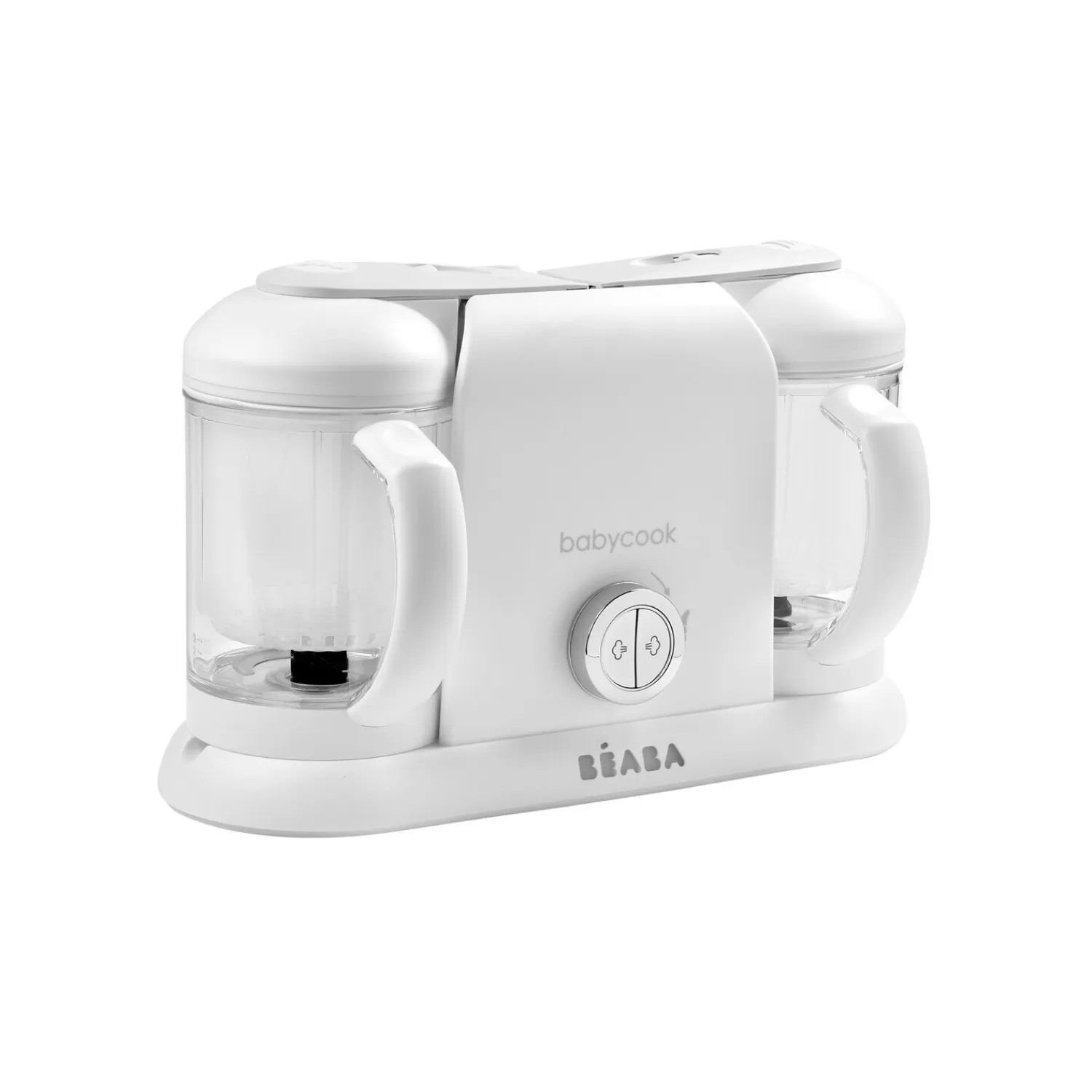 Babycook® Duo | BÉABA Robot cuiseur Babycook® Duo Blanc/Argent Whitesilver