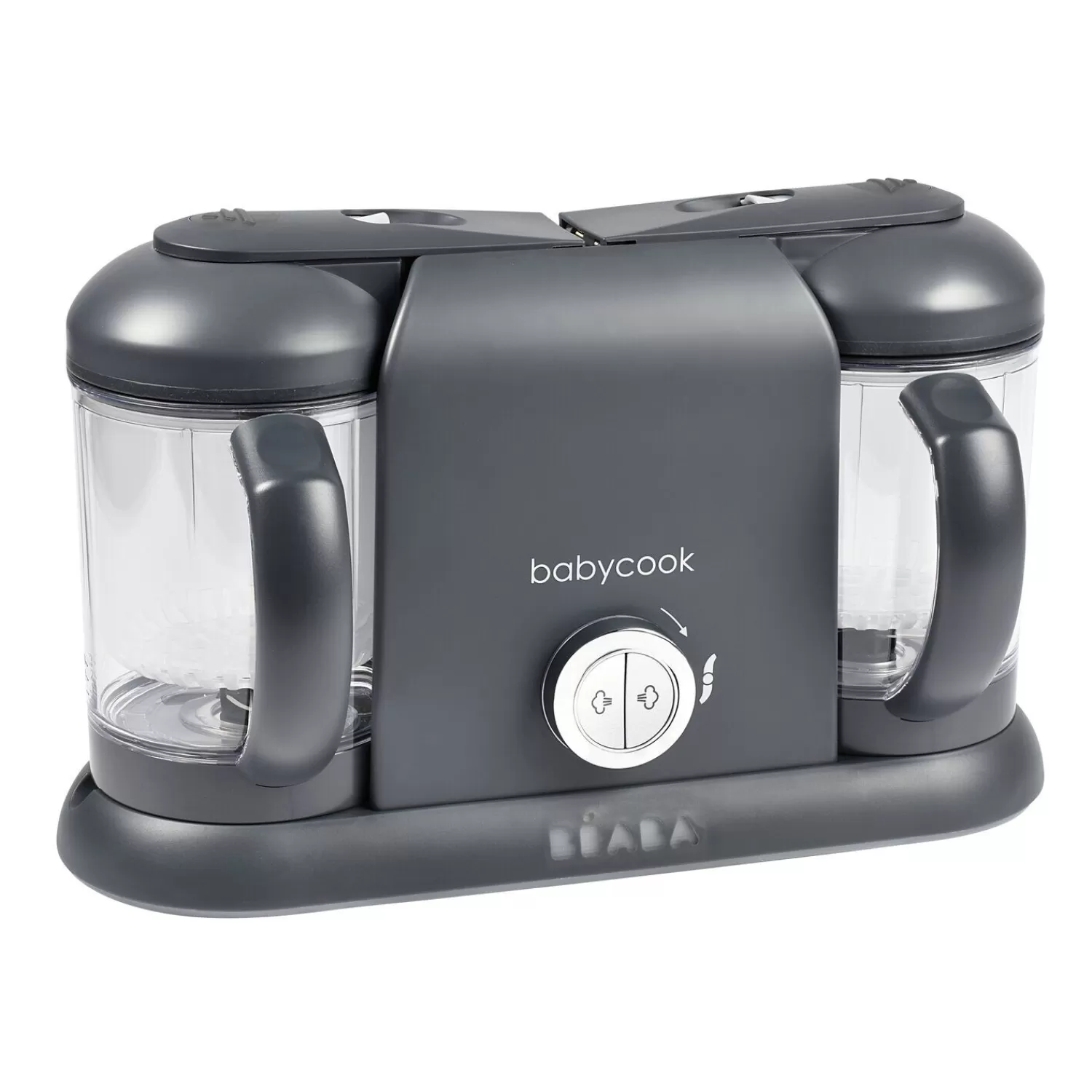 Babycook® Duo | BÉABA Robot cuiseur Babycook® Duo Gris foncé Whitesilver