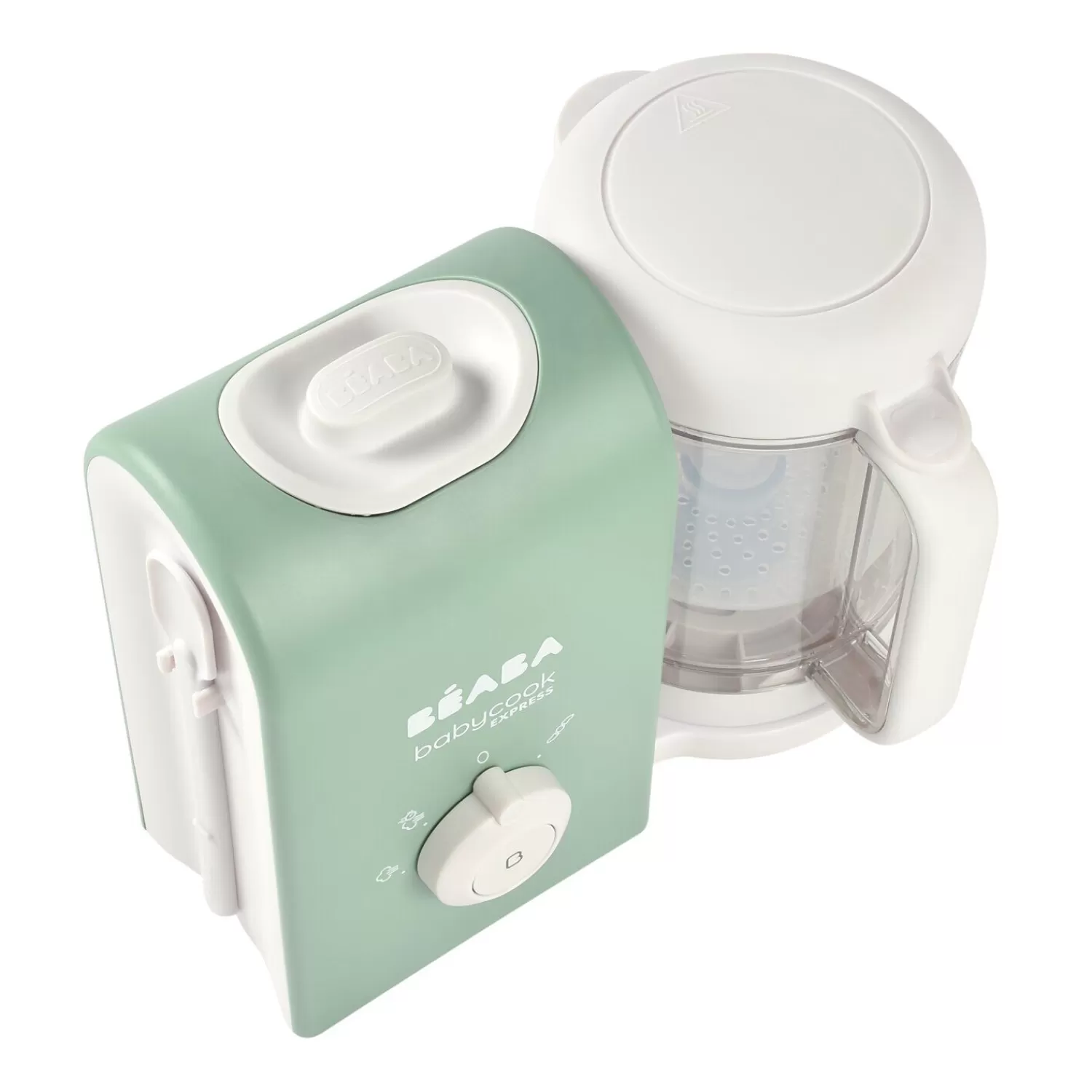 Babycook® Express | BÉABA Robot cuiseur Babycook Express® Vert sauge Velvetgrey