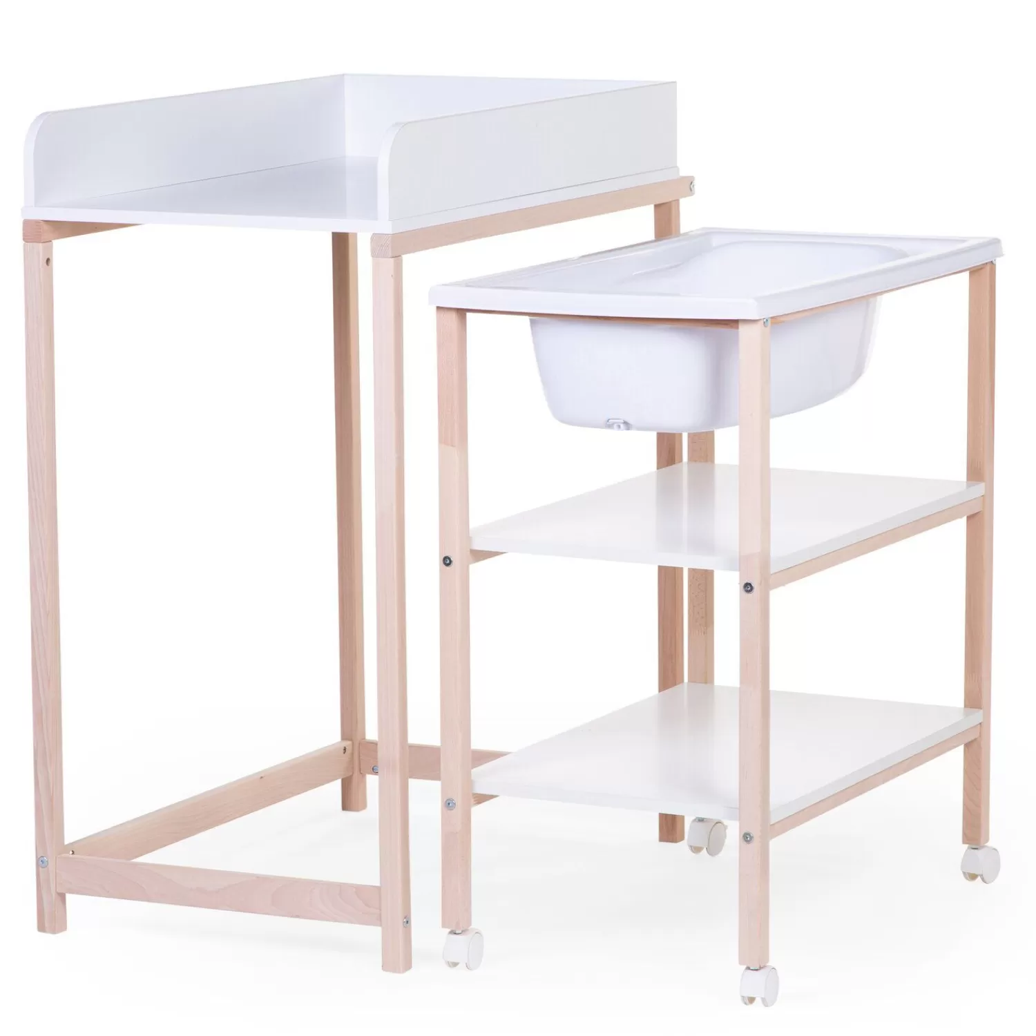 Tables À Langer | Baignoires Et Accessoires | BÉABA Table à langer baignoire naturel blanc