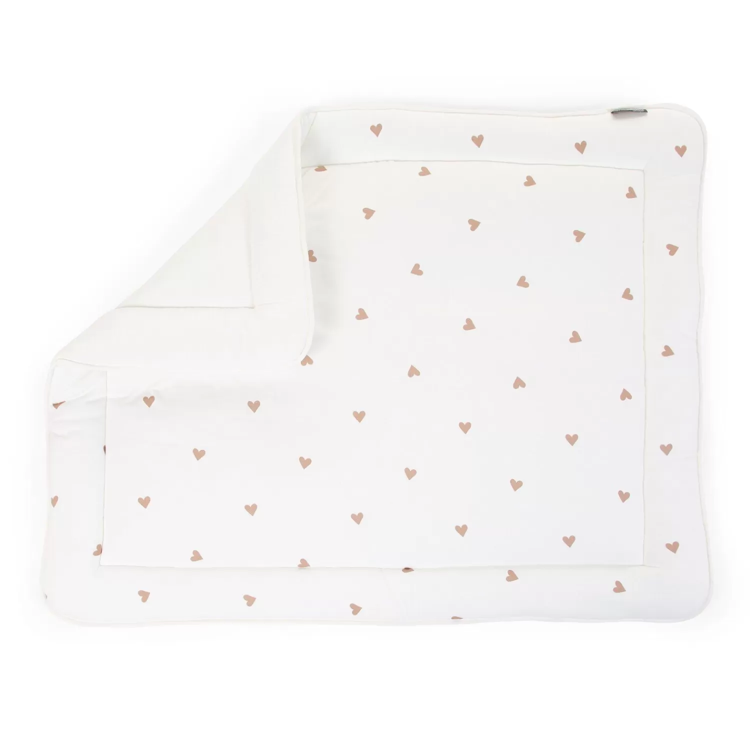 Parcs Bébé Et Accessoires | BÉABA Tapis De Parc - 75x95 Cm - Jersey + Mousseline - Hearts Marin