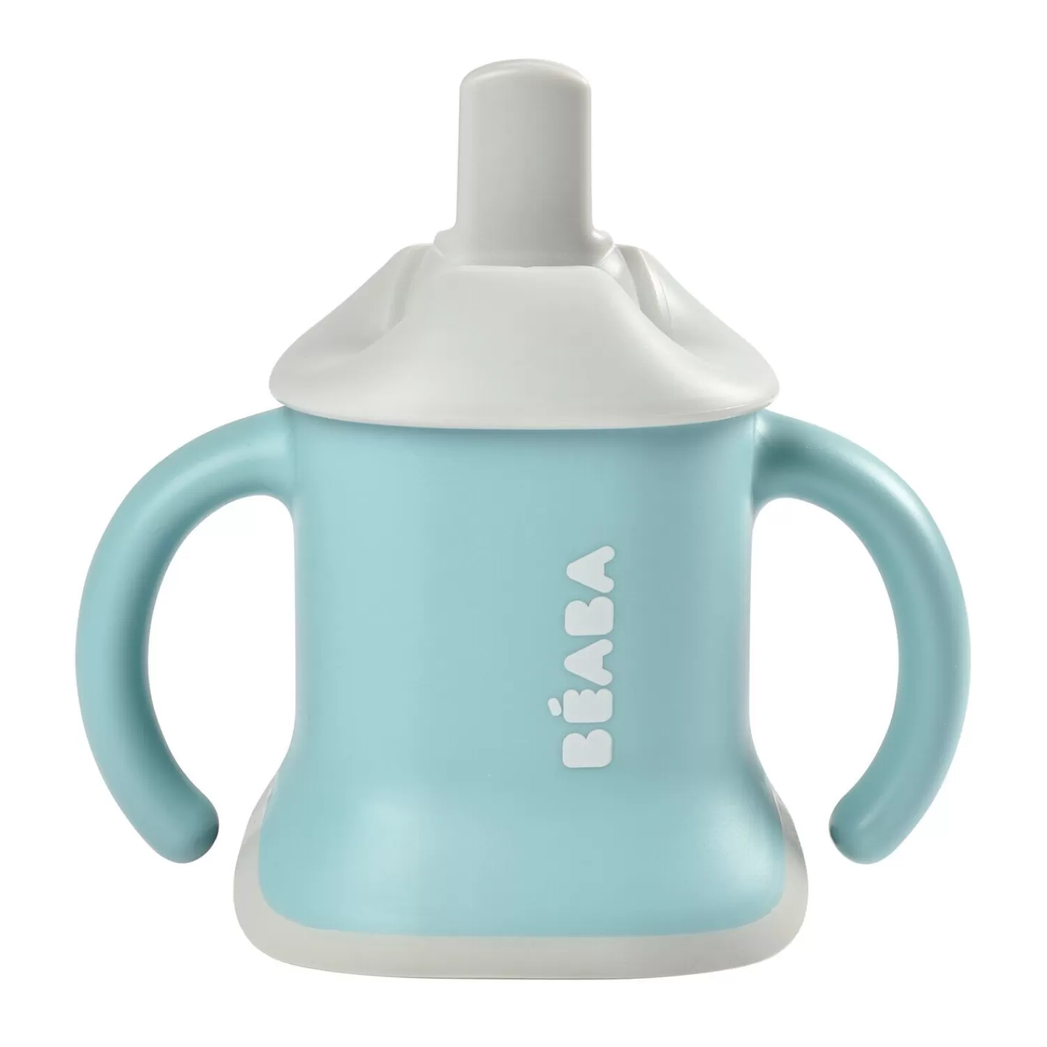 Biberons Et Accessoires | Couverts Vaisselle Et Bavoirs | BÉABA Tasse Evoluclip 3 en 1 Bleu Airygreen