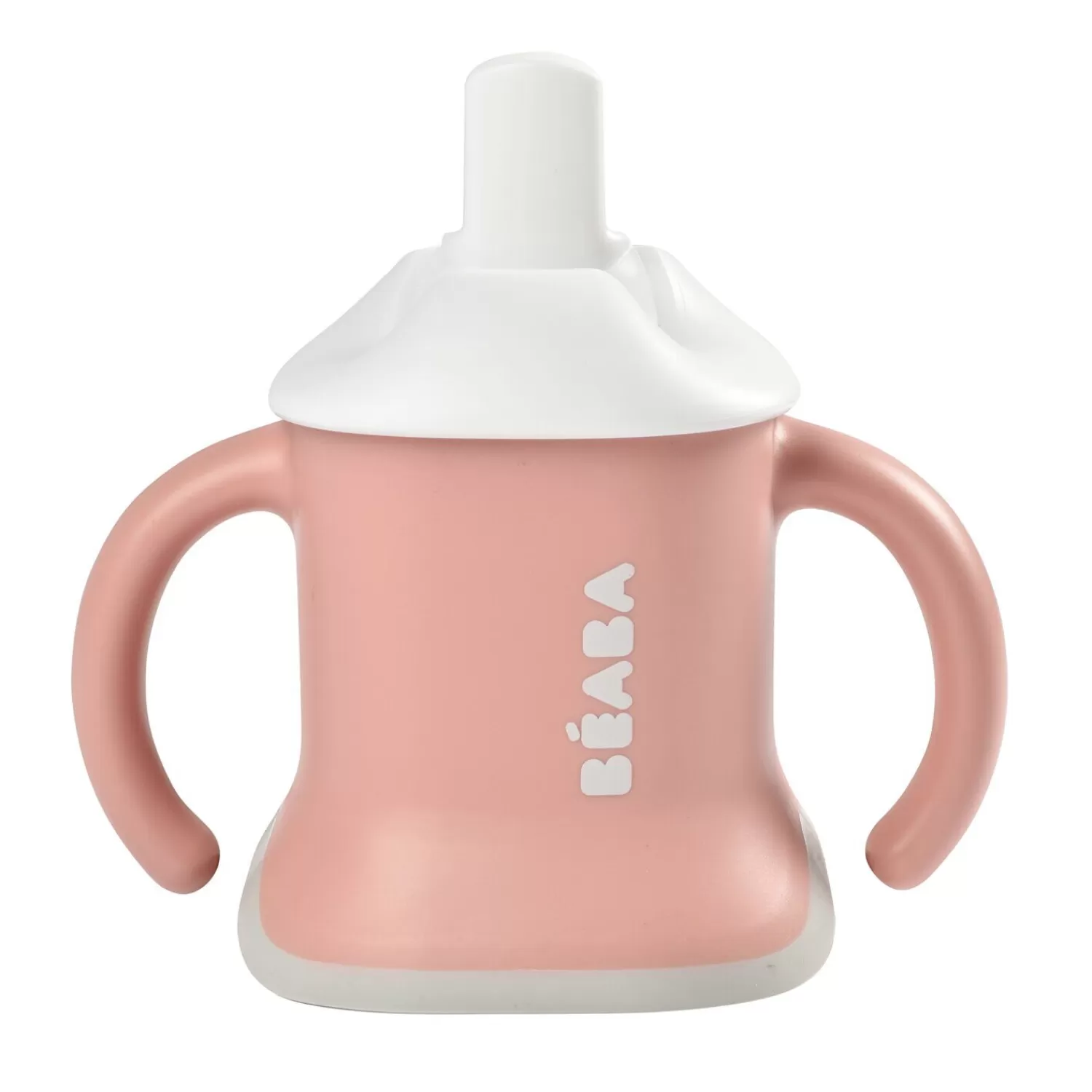 Couverts Vaisselle Et Bavoirs | Biberons Et Accessoires | BÉABA Tasse Evoluclip 3 en 1 Vieux rose Airygreen