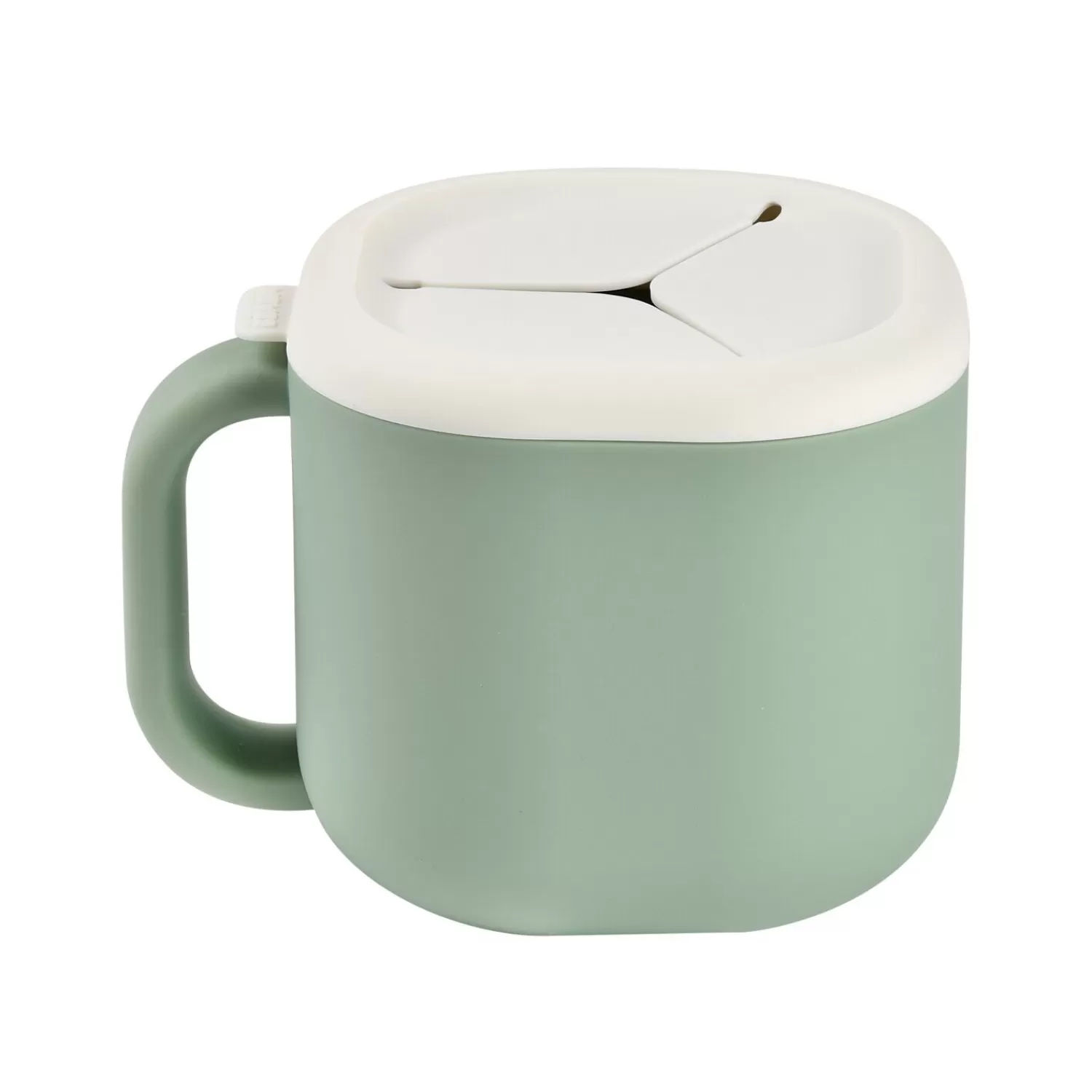 Couverts Vaisselle Et Bavoirs | BÉABA Tasse pick'n snack silicone Vert sauge Sagegreen