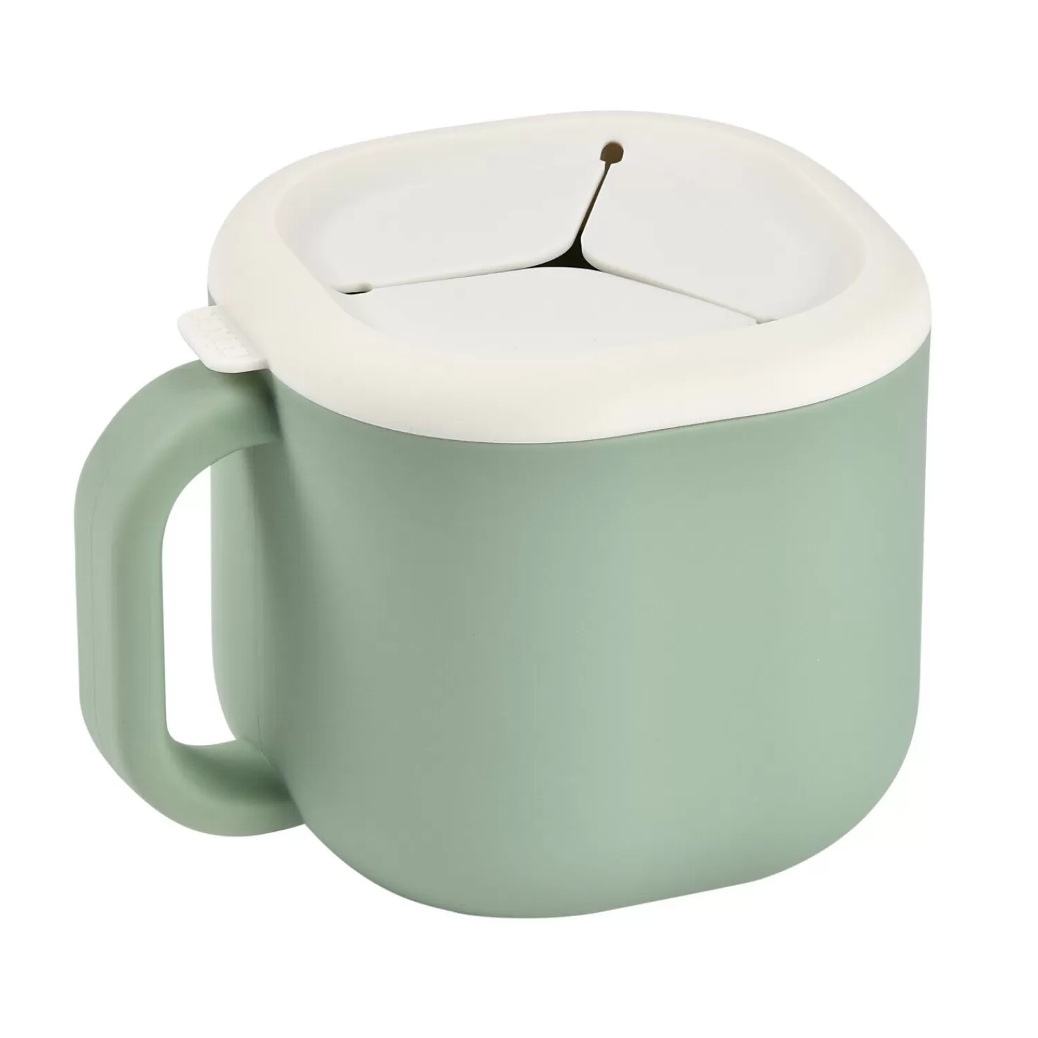 Couverts Vaisselle Et Bavoirs | BÉABA Tasse pick'n snack silicone Vert sauge Sagegreen