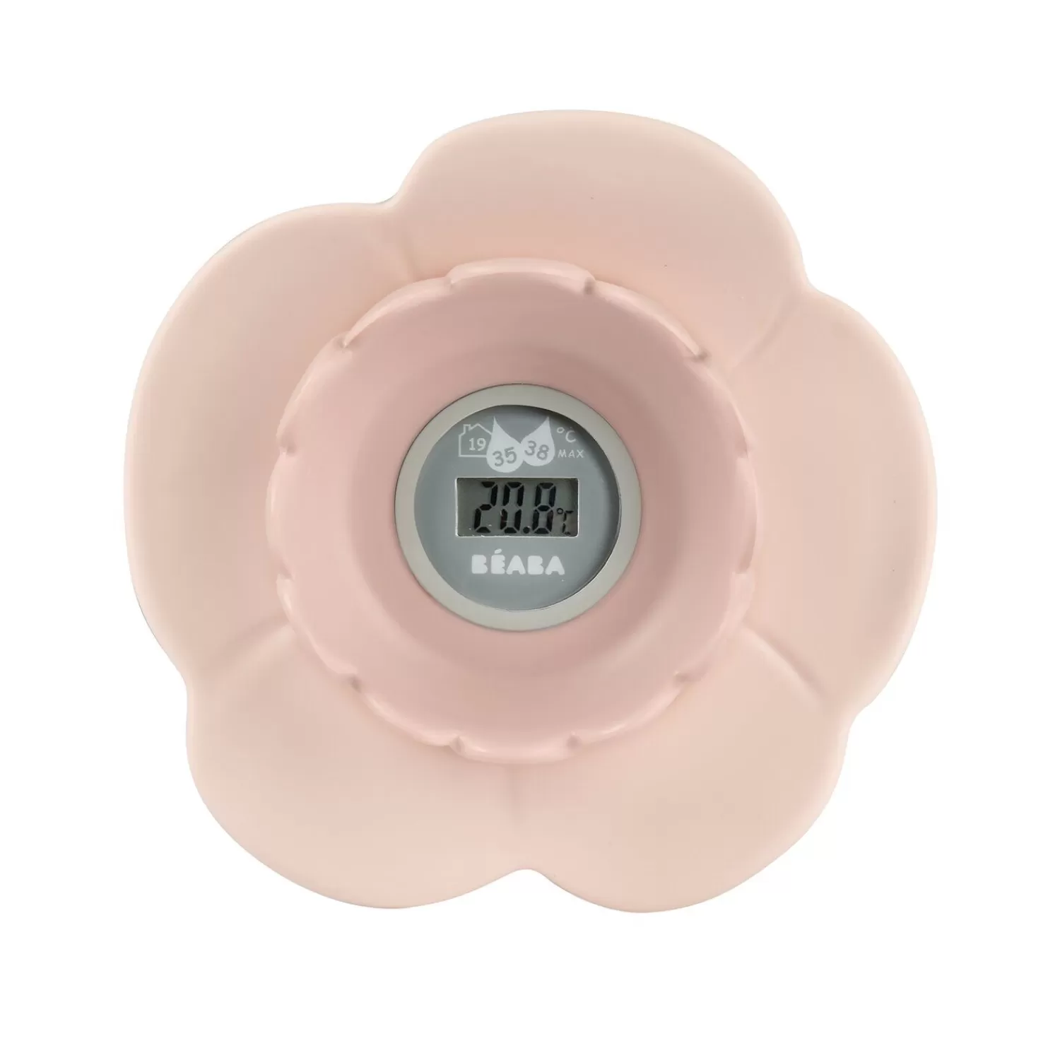 Thermomètres | BÉABA Thermomètre de bain Lotus Vieux rose Greenblue