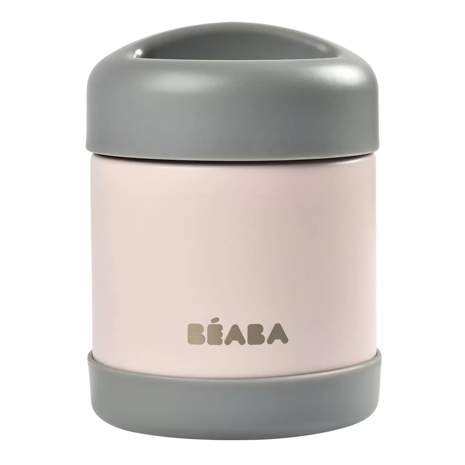 Goûter Sain | Pots De Conservation | BÉABA Thermo-portion inox 300ml Rose clair Lightmist