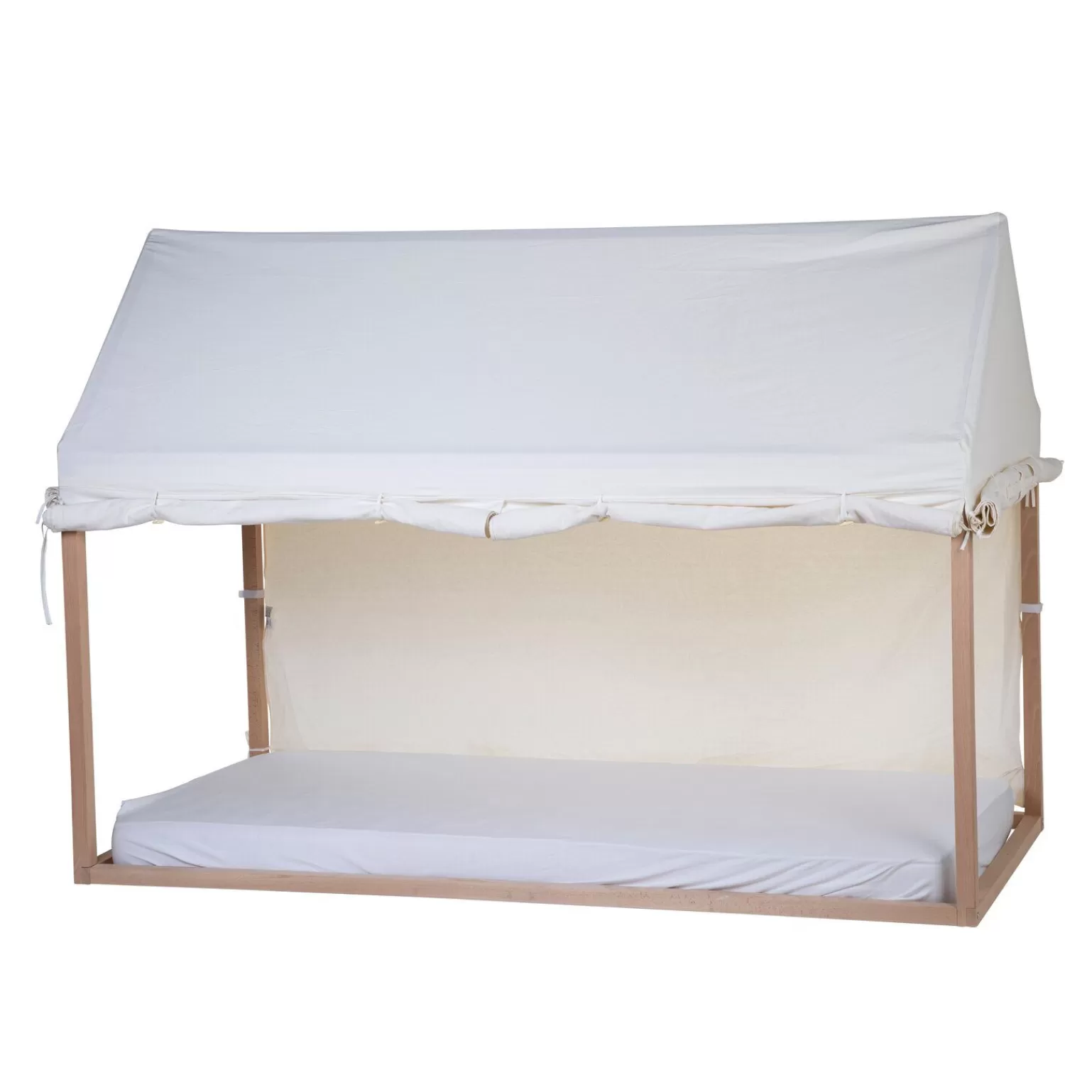 Accessoires De Lit | Lits Tipi Et Cabanes | BÉABA Toile Pour Lit Cabane - 90x200 Cm - Blanc White