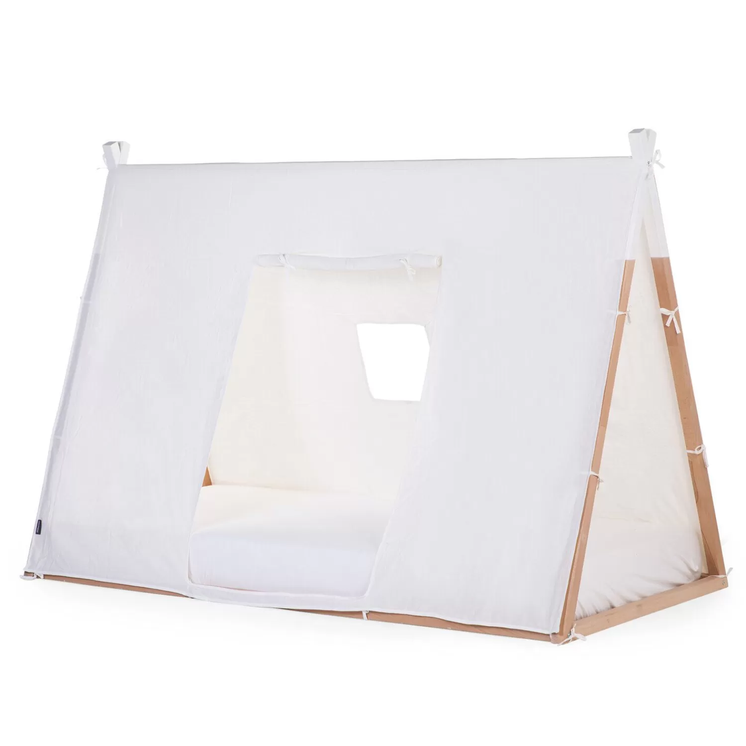 Accessoires De Lit | Lits Tipi Et Cabanes | BÉABA Toile Pour Lit Tipi - 90x200 Cm - Blanc