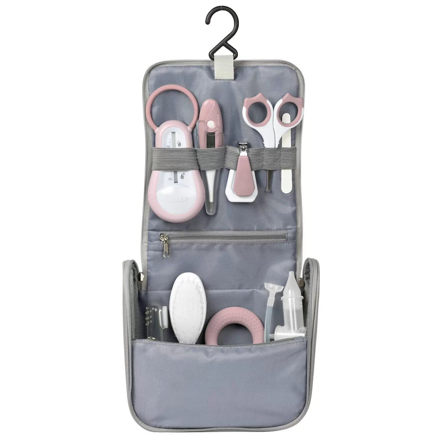 Accessoires De Toilette | Baignoires Et Accessoires | BÉABA Trousse de toilette nomade Vieux rose Greenblue